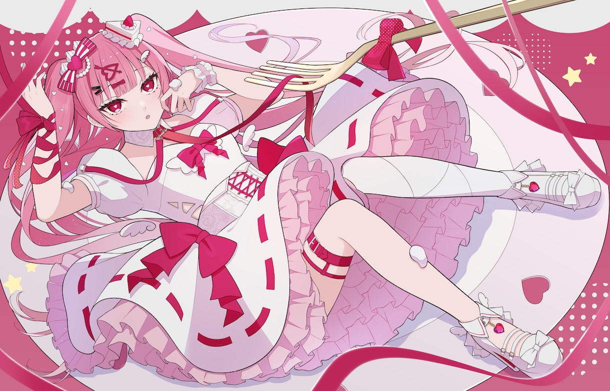 ご希望に合わせたイラストお描き致します 動画用サムネ・キャラデザ・グッズ・Live2D用イラストなど イメージ3