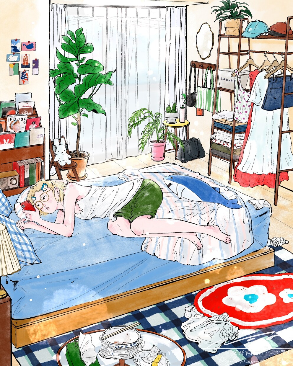 ストーリーを感じる、情緒豊かな一枚絵 描きます 日常風景の中の 温度やにおいまで伝わってくるような一枚絵。 イメージ9