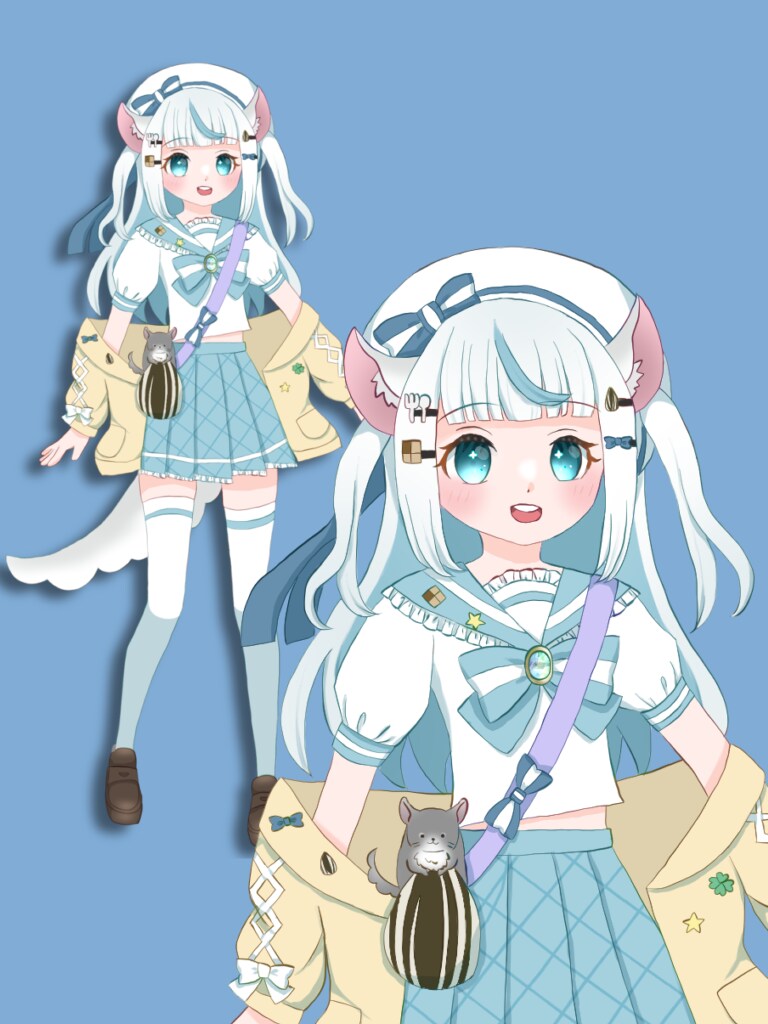 キャラクター立ち絵承ります IRIAM等の配信活動に！あなただけのイラストを制作します イメージ2
