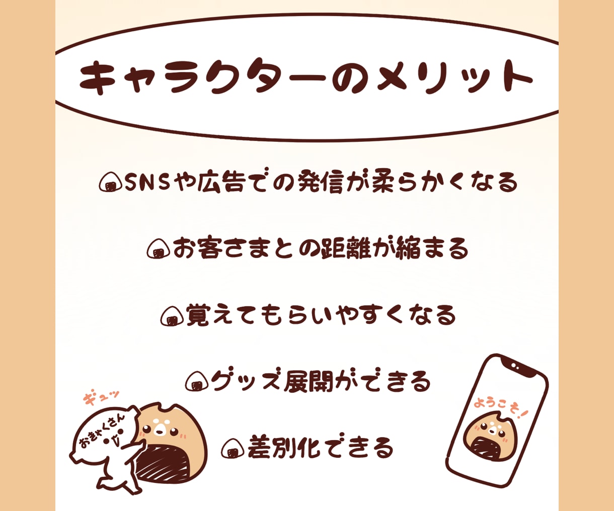 あなたらしさ全開のキャラクターをデザインします 「あなたに頼みたい！」と思ってもらえるきっかけになるかも イメージ2