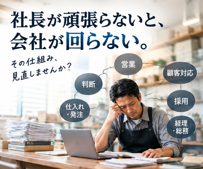 社長殿！スモールビジネスの構造改革を一緒に考えます 売上だけでは解決しない経営課題を構造から整理 イメージ5