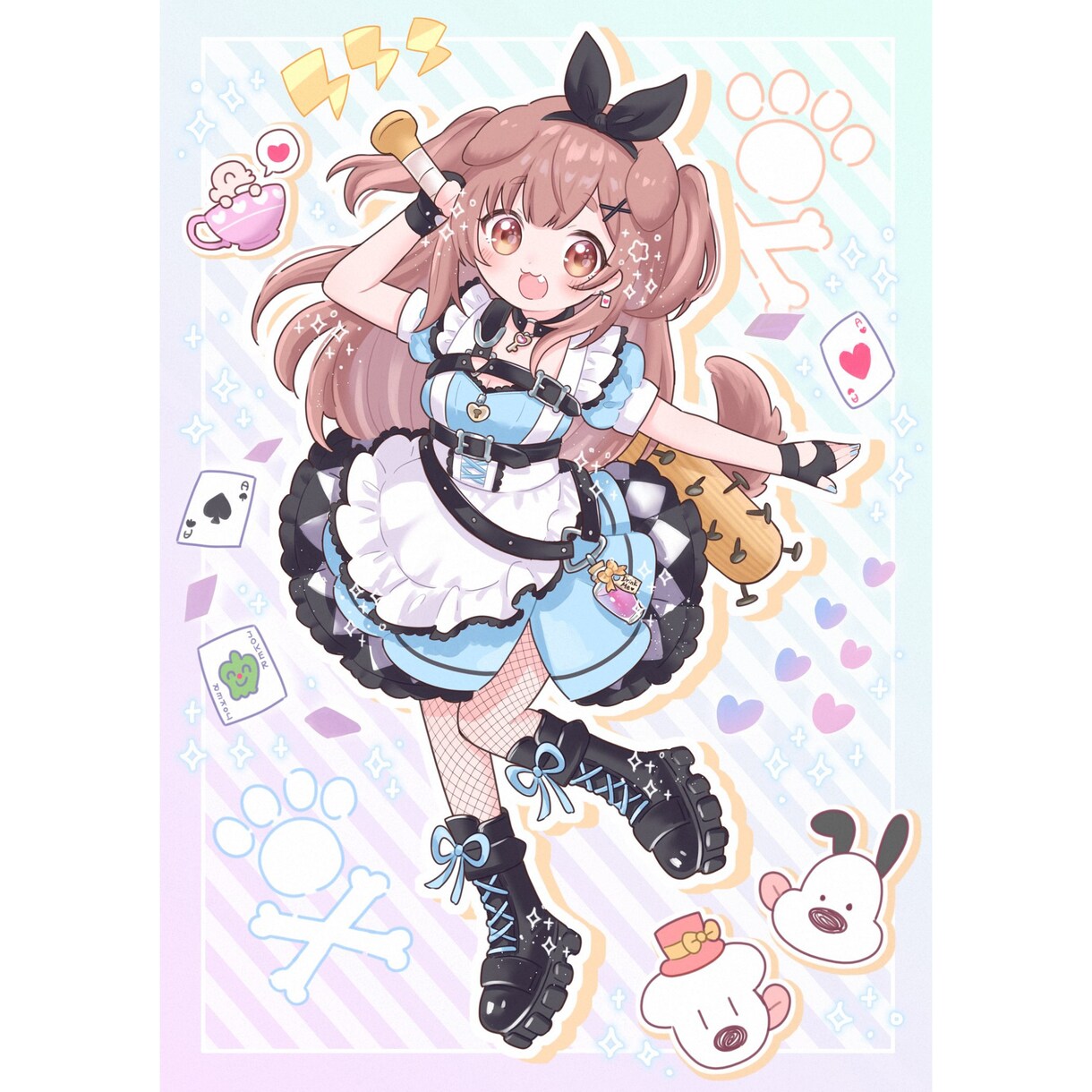かわいい一枚絵制作いたします ＊かわいい一枚絵制作いたします！＊ イメージ5