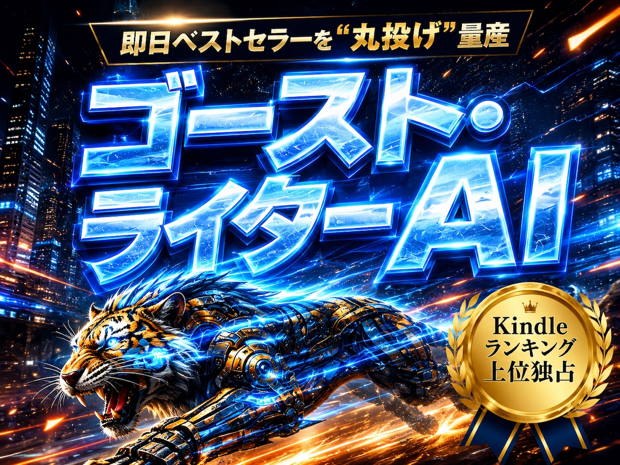 本が書けないKindle初心者の出版を支援します ランキング上位者も使用のAIで最短1日で電子書籍出版デビュー イメージ1