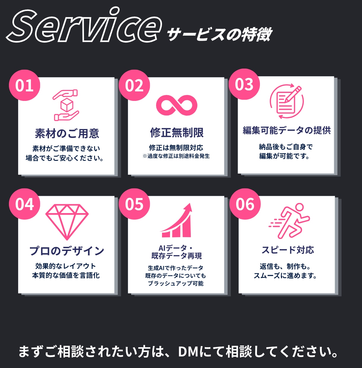 印象に残る名刺・ショップカードをデザインします 先着10名｜片面3,000円・編集データ込み イメージ3