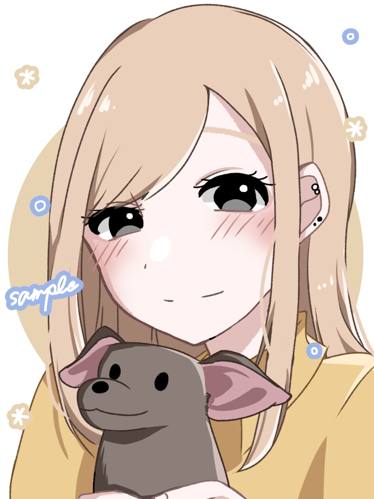 お手軽価格！可愛い似顔絵イラスト作成します 学生さん、カップルさん、ご家族の可愛いイラストどうですか？ イメージ2