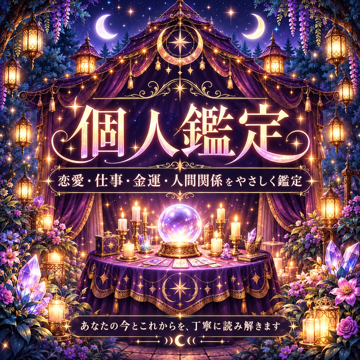 あなた専用の鑑定書を作成します 全体運・恋愛運・金運・仕事運をまとめて鑑定 イメージ1