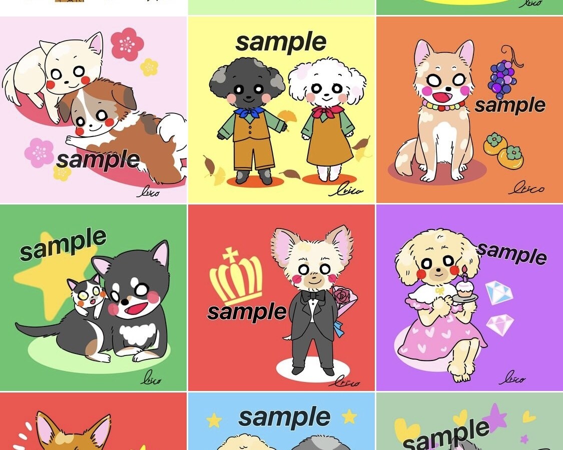 可愛いペットさんイラストにします 愛しいペットさんを可愛くイラスト化！(おまけ付き) イメージ3
