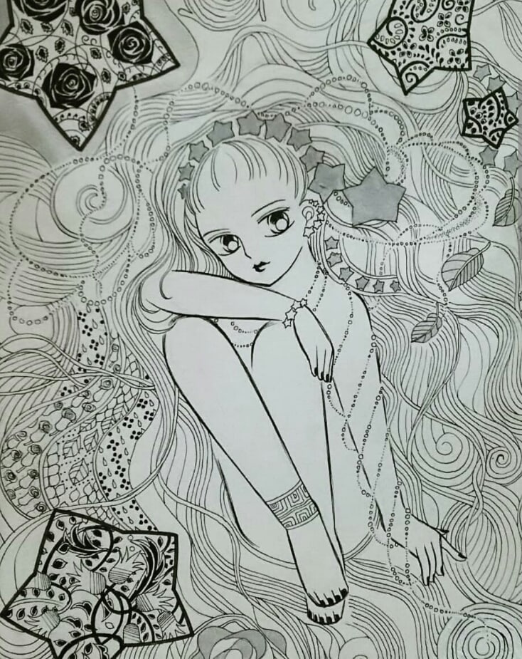 ポップなイラストを描きます 色鉛筆で描きます。モノクロも大丈夫です。 イメージ4