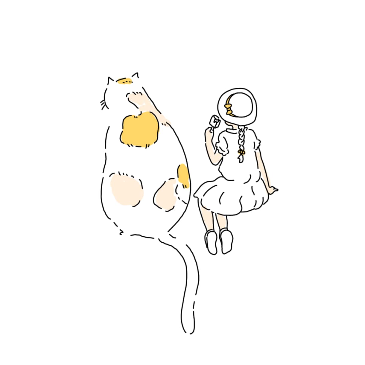 シンプルかつシュールでかわいいイラストを提供します LINEやInstagramのアイコン、お店のロゴに！ イメージ5