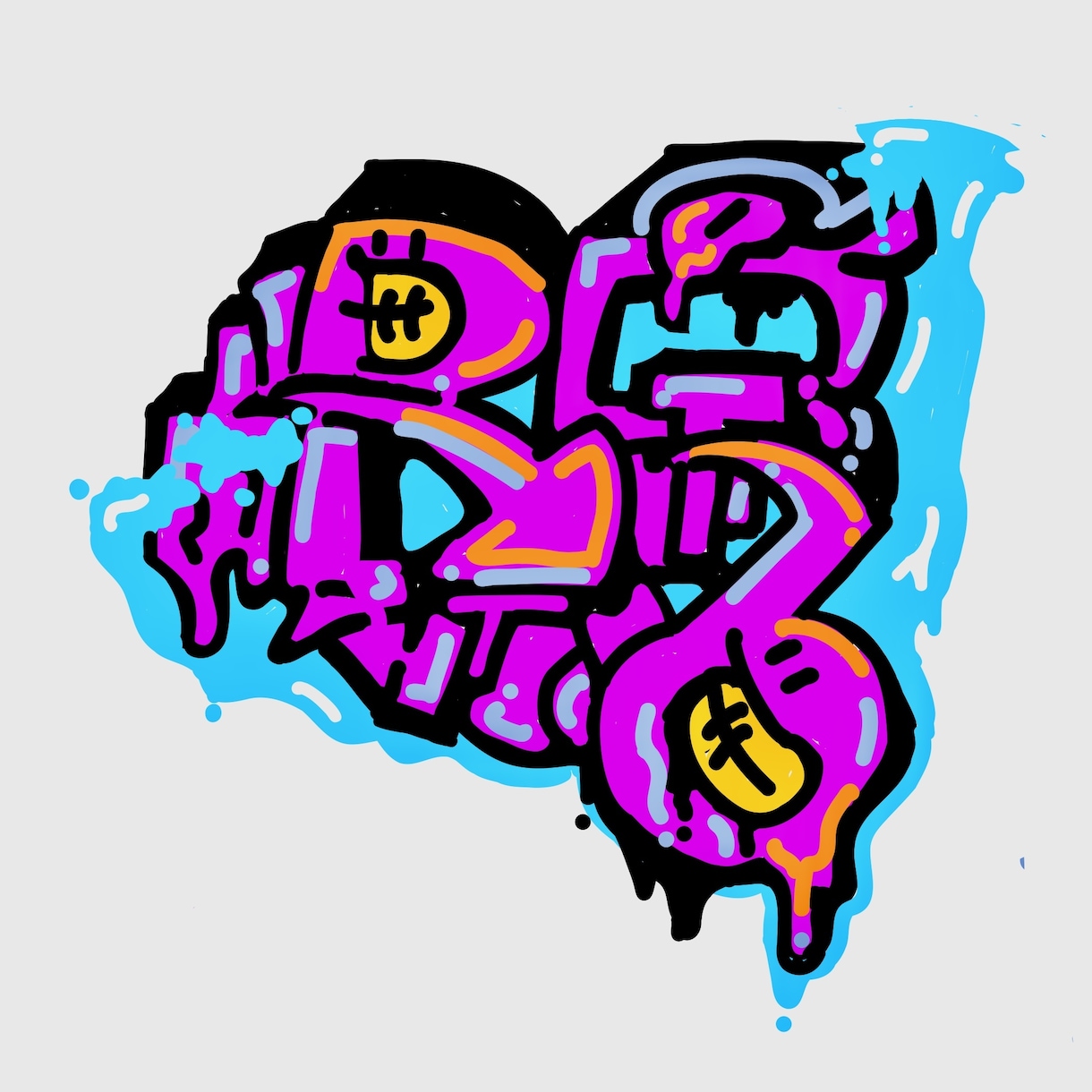 あなただけのグラフィティを描きます B系好き必見！唯一無二のデザインをゲットしてください！ イメージ1