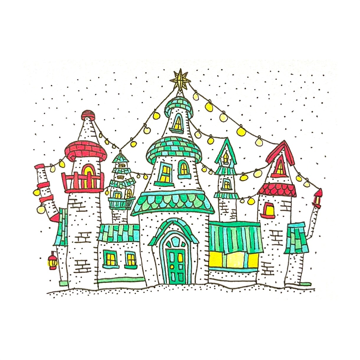 絵本に出てくるようなかわいいイラストを心がけてます オリジナルイラストとなっております。 イメージ1