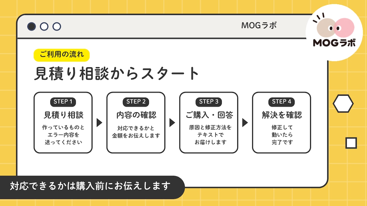 AIで作ったアプリのエラーを解決します エラー解決＋原因と再発防止のポイントまでお伝えします イメージ4