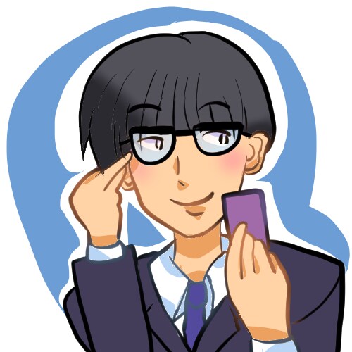 SNS・名刺にも！あなたの似顔絵をアイコンにします あなたから預かった顔写真から似顔絵をイラストにします。 イメージ2