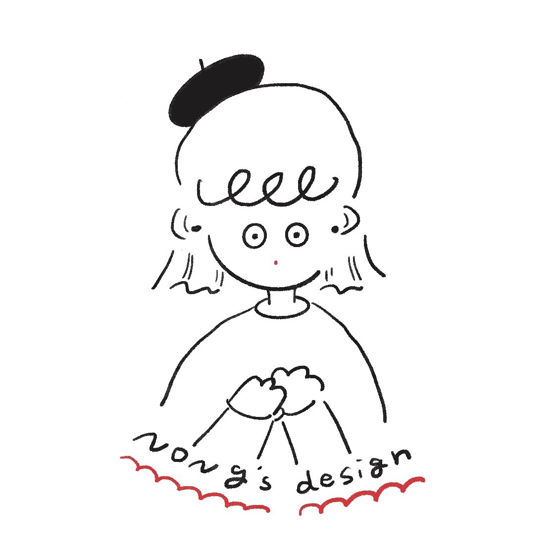ゆるいシンプルタッチの似顔絵かきます 似顔絵アイコンそろそろ変えたくありませんか？ イメージ3
