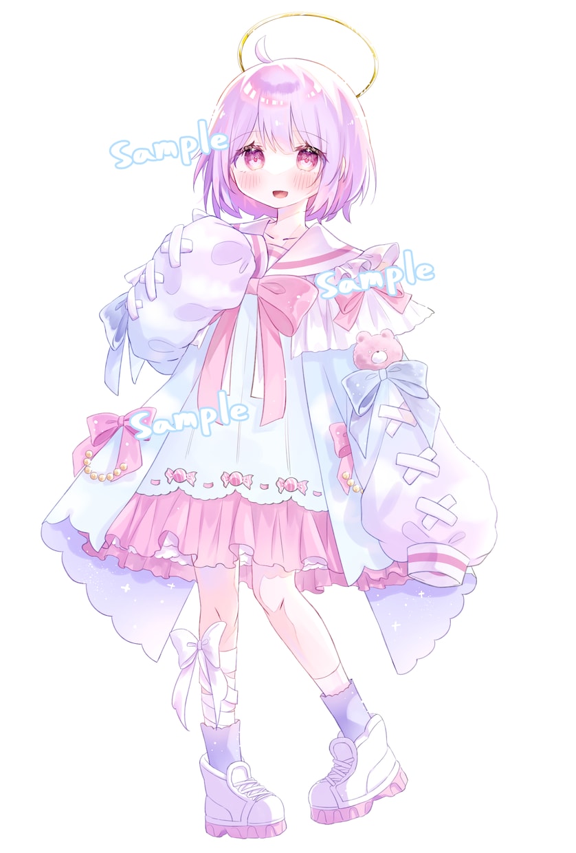 可愛い女の子のイラストを描きます きれいな立ち絵などを制作します。 イメージ4