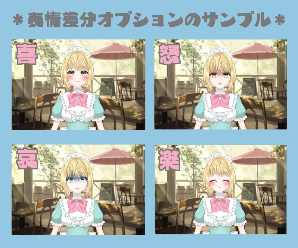 サポート付き★世界に一つだけのVTuber作ります イラストからパーツ分け、Live2Dモデリングも全て込み イメージ6