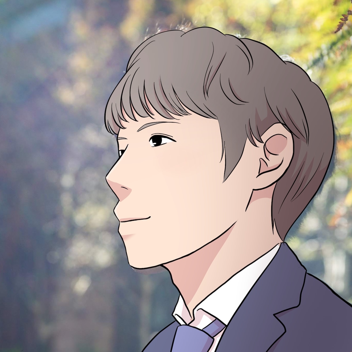 最短即日！写真からシンプル可愛いイラストを作ります 写真だと抵抗があるときに！小物や動物の追加もOKです。 イメージ3