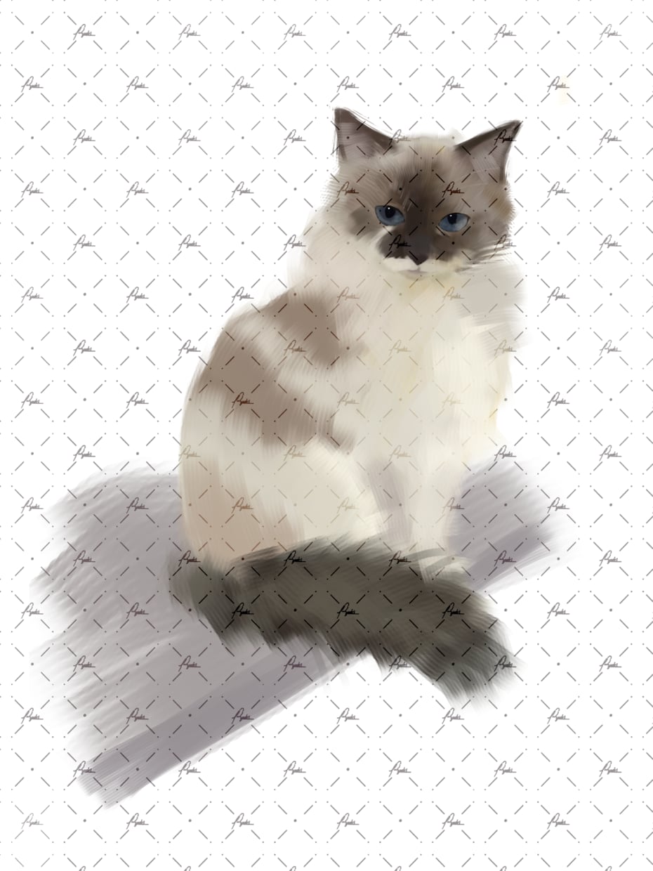 愛するペットや動物の本格イラスト描きます 愛するペットや動物の本格イラストを描きます◆ポーズ指定OK！ イメージ5