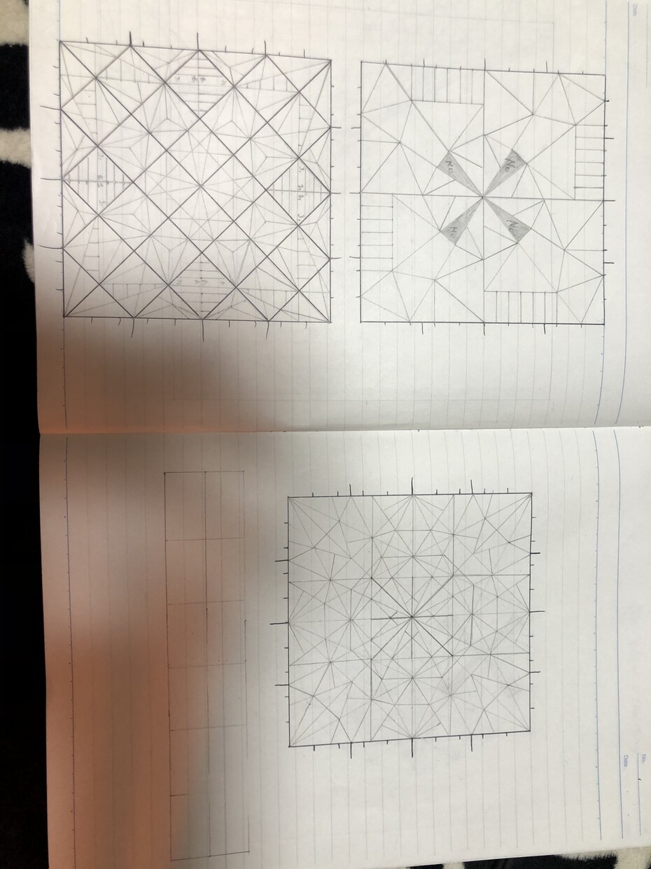 図形を組み合わせたデザインを描きます 丁寧で上手く仕上げる自信があります。 イメージ7