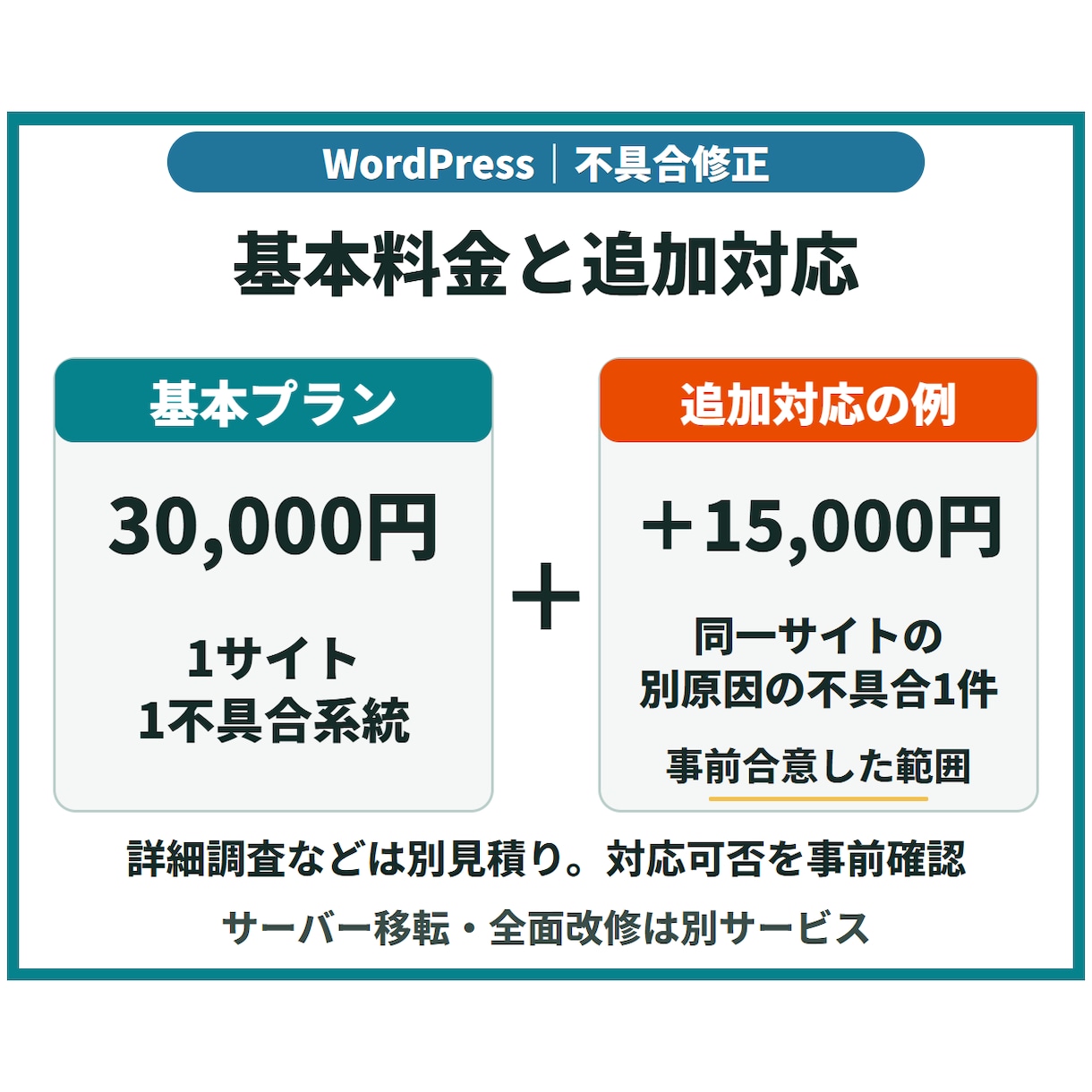 WordPressの不具合・表示崩れを修正します スマホ表示崩れ・更新後のエラーを原因から確認して修正 イメージ7