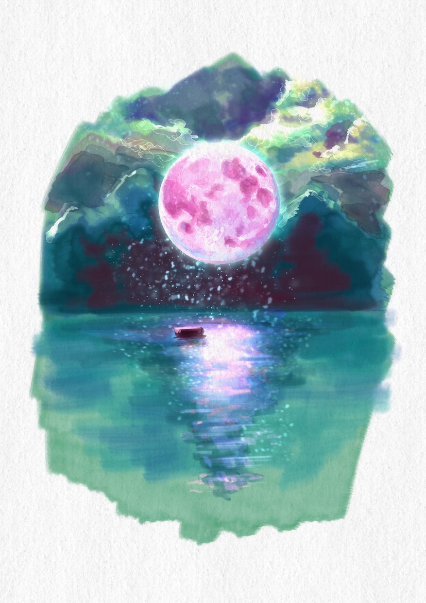 夢幻的な雰囲気のイラストを描かせていただきます アルバムアートカバーなど経験あり イメージ2