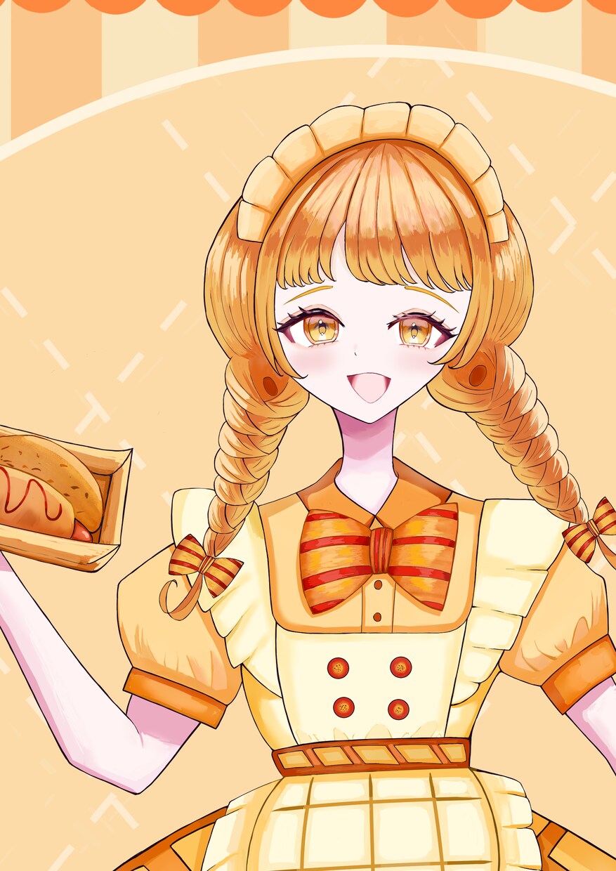 キラキラしたかわいい女の子のイラストを描きます 1枚絵、立ち絵、SNSアイコンなど イメージ1