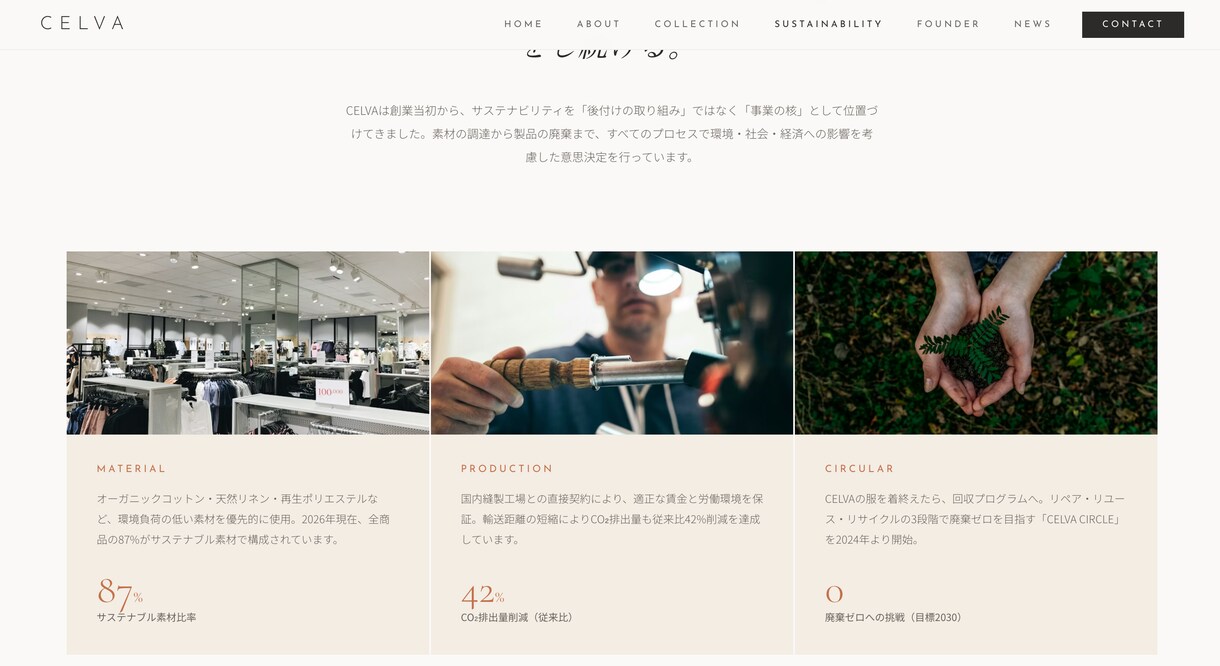 アパレル・ブランドサイト制作します おしゃれ×高品質なブランドサイトをお届け イメージ9