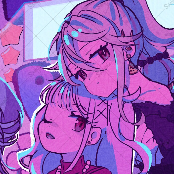 あなただけのポップなデフォルメアイコン制作します ポップで可愛いアイコンが欲しい方へ イメージ4