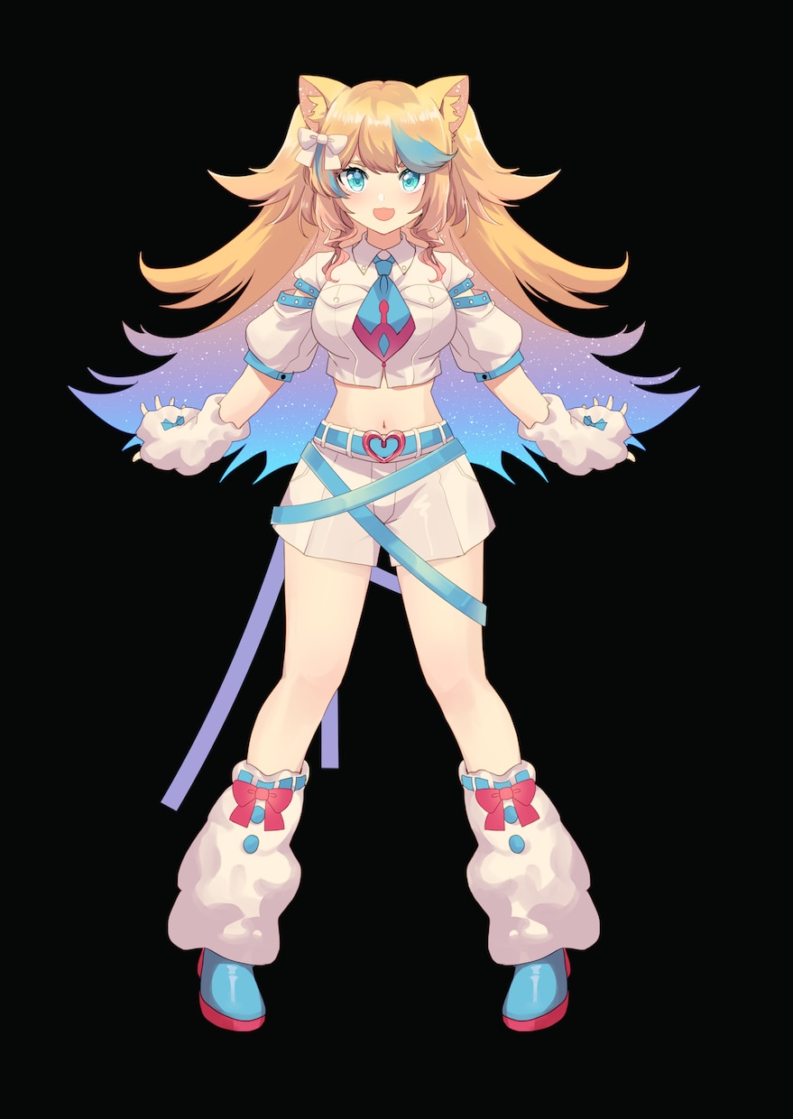 LIVE2Dキャラクターイラスト　承ります キャラクター立ち絵、パーツ分け含め、配信など、商用利用ＯＫ イメージ2