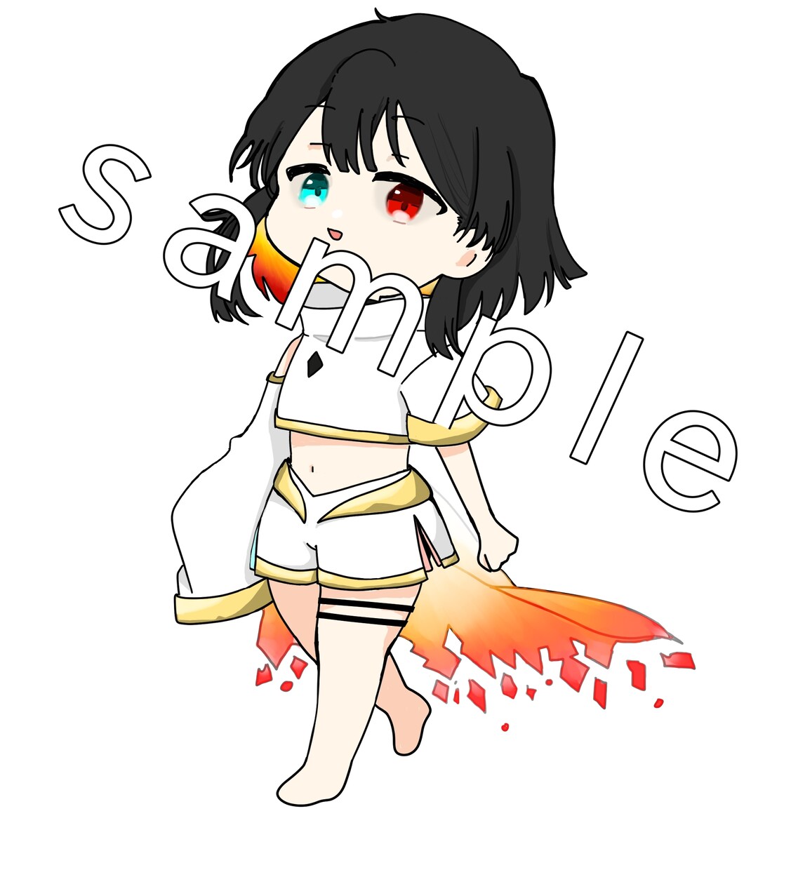 用途に合わせた様々なイラストを描きます 綺麗で可愛いものとリアルめなイラストが得意です イメージ6