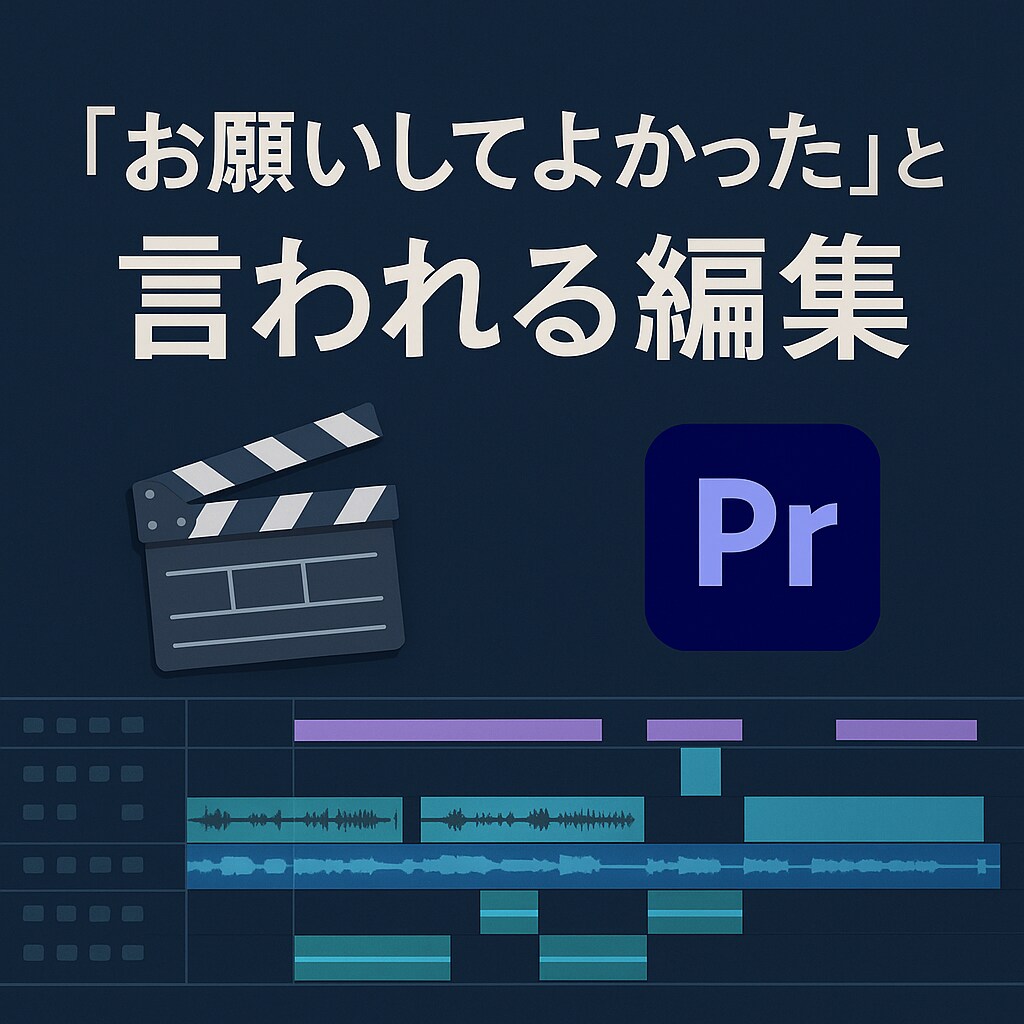 幅広い動画編集のご依頼に対応します また頼みたくなる仕上がりをお届けします！ イメージ1