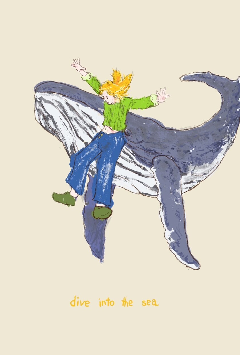 個性的な絵柄で目を惹く人物イラストを描きます アイコンや壁紙用に現役美大生のイラストはいかがですか？ イメージ7