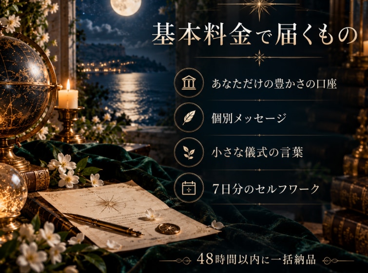 受け取る準備を。あなたの宇宙銀行口座を覗きます ﾓﾆﾀｰ様募集＊1000円＊先着3名様 イメージ3