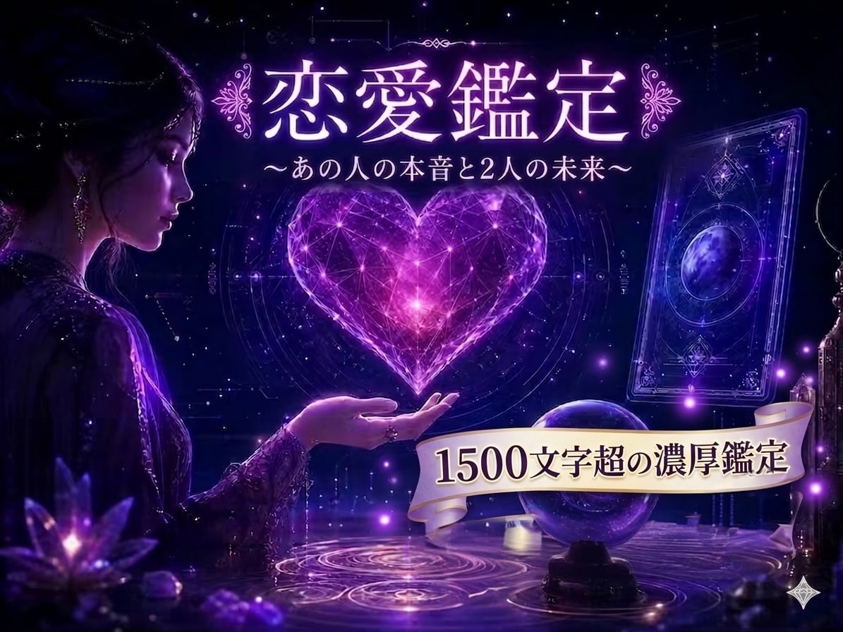 モニター500円❀彼の本心大暴露★不倫復縁占います 【24h以内】音信不通・片思い・複雑愛に寄り添う濃厚鑑定書 イメージ2