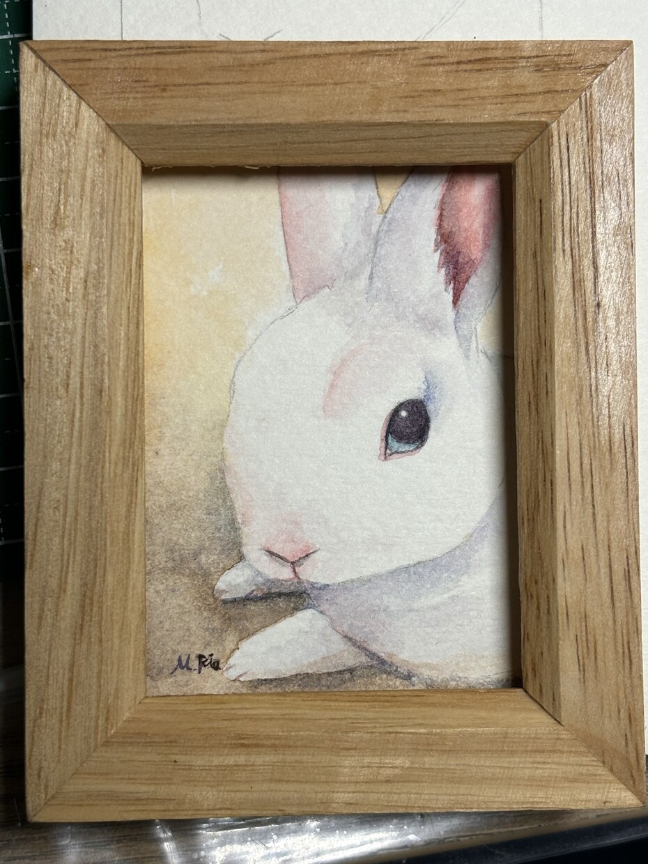 小さいサイズで、動物ちゃんの似顔絵描きます ふんわり優しく♬.*ﾟ可愛らしい表情を描きます イメージ6