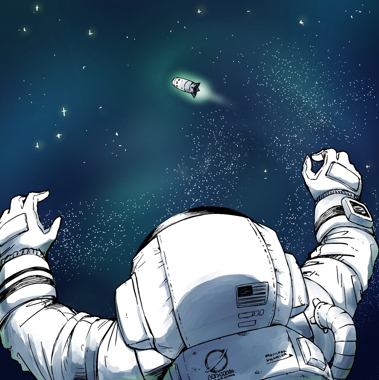 漫画タッチのカラーイラスト作成します SNSアイコン/一枚絵などにどうぞ！ イメージ2