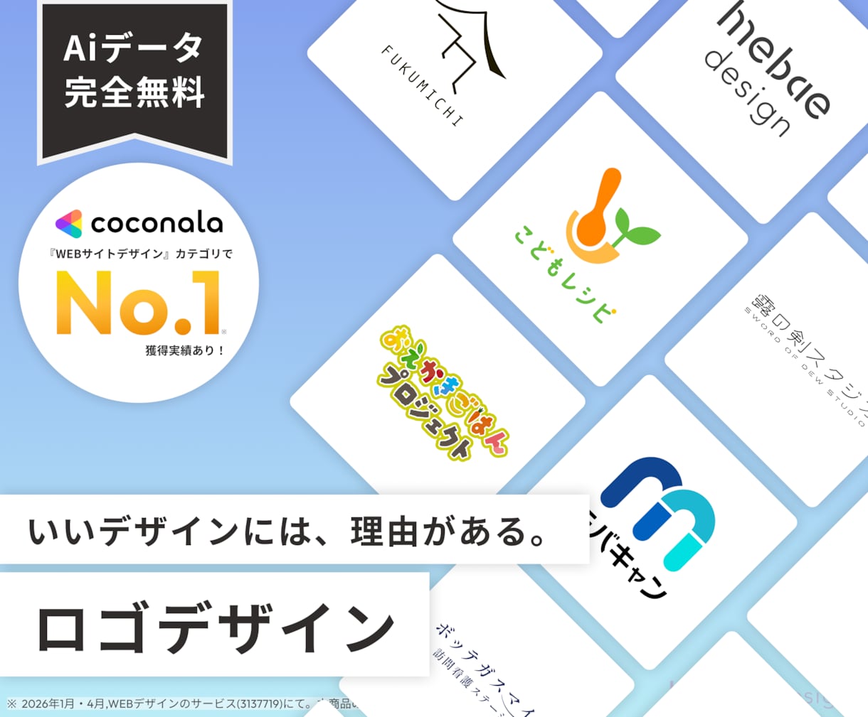 高品質なロゴデザイン、プロが制作します プロのデザイナーが顔になるロゴデザインを作成します イメージ1
