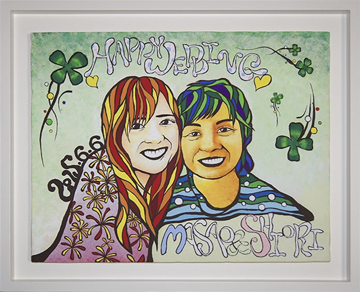 笑顔の似顔絵ウェルカムボードをつくります 大切な結婚披露宴に笑顔あふれるウェルカムボードを！ イメージ8