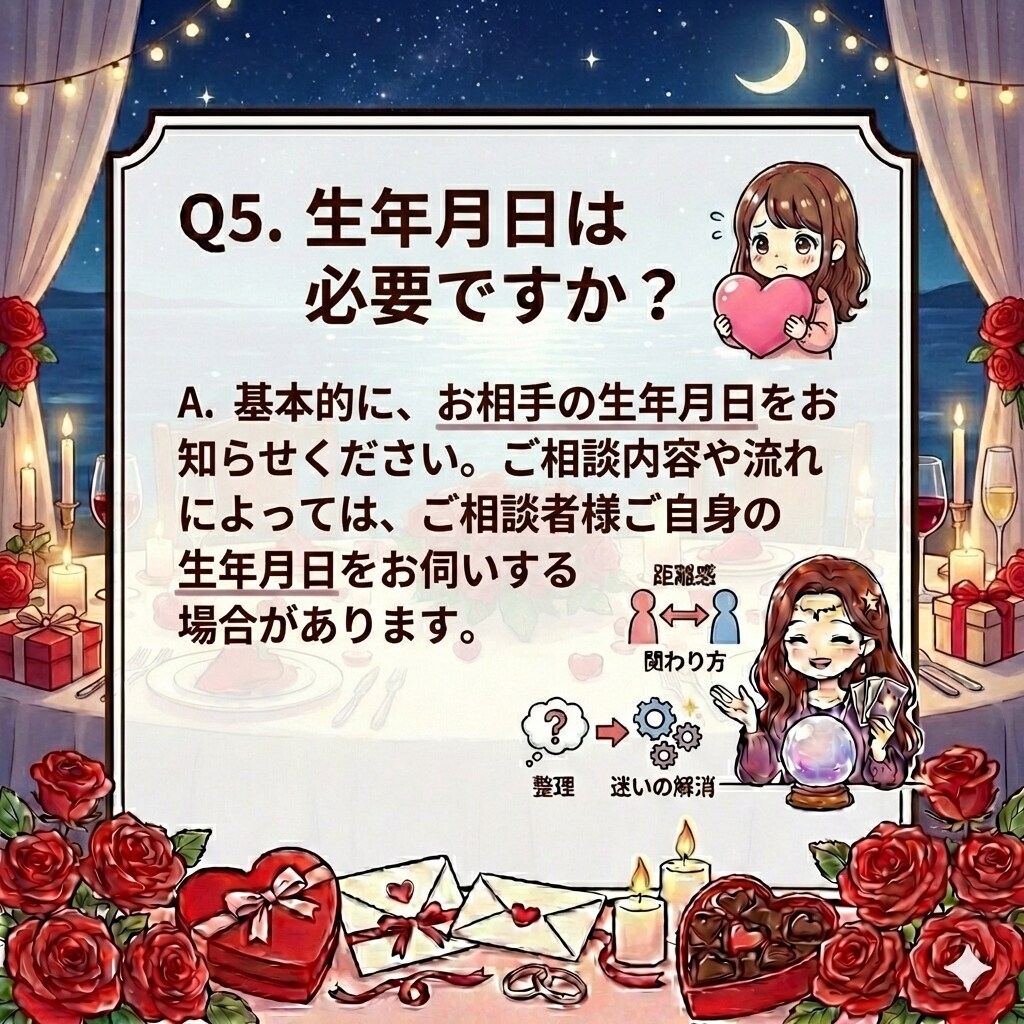 彼の本音と性質から関わり方を整理します 彼の性質から、今の距離感を整える イメージ6