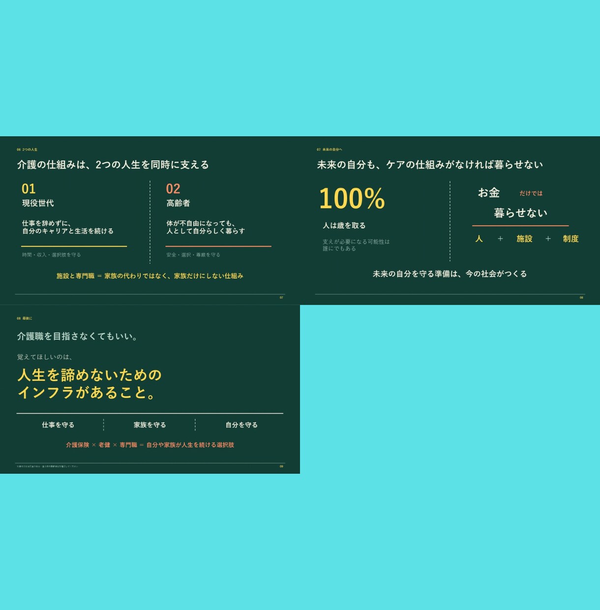 医療・介護の用語も説明不要！伝わる資料へ仕上げます 医療・介護の有資格者2名体制！現場＆幹部目線で高品質に作成 イメージ3