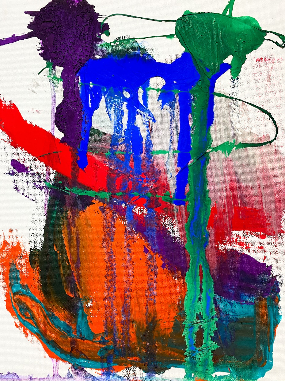 あなたのイメージに合わせたモダンアート描きます お店やお部屋のインテリアに合うモダンアートを提供します！ イメージ3