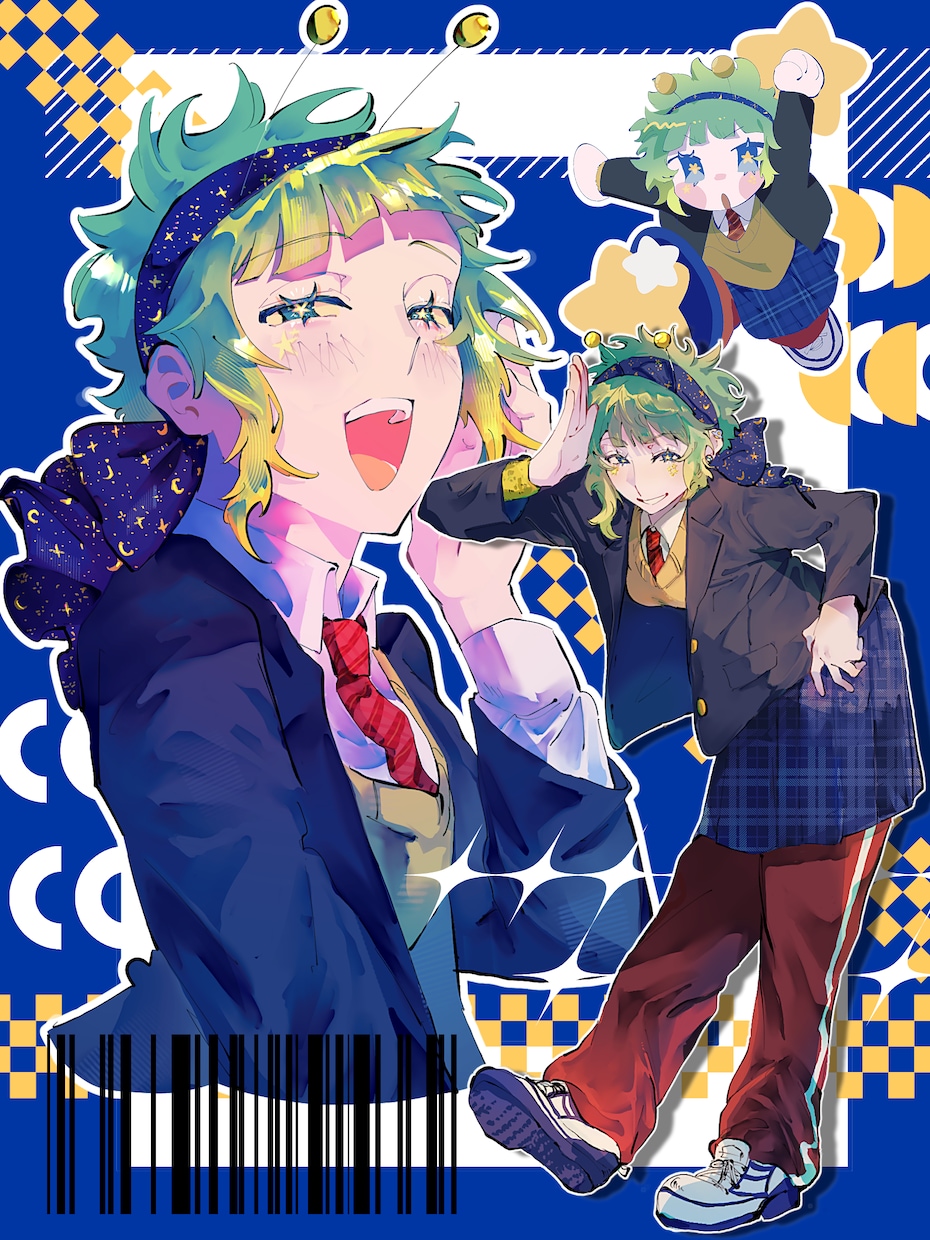 先着3名様！立ち絵、アイコン、1枚絵を描きます 可愛い女の子からカッコいいおじいちゃんまで幅広く描きます イメージ1