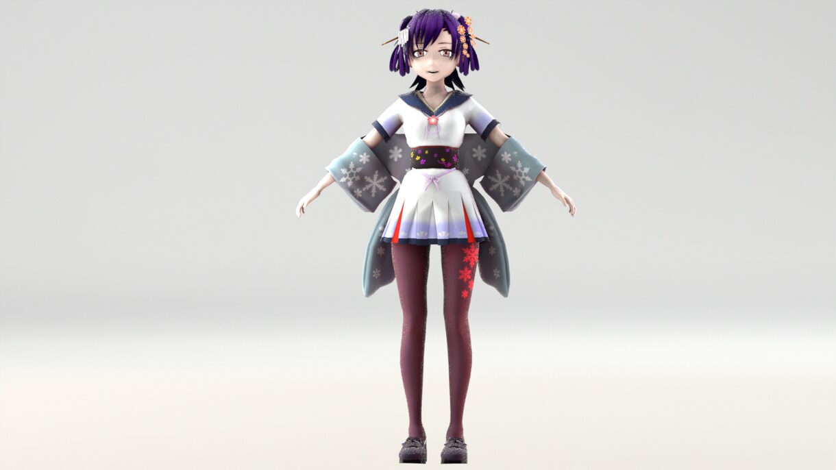 Vtuber用VRM、3Dキャラモデリング承ります フルスクラッチでお作り致します。 イメージ2