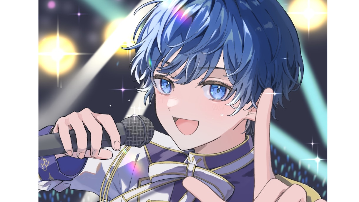 Vtuber立ち絵・MVイラスト描きます 歌ってみたMV・一枚絵・立ち絵等／IRIAM配信者・V様にも イメージ1