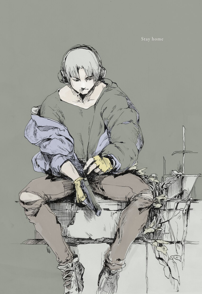 選べる絵柄☆イメージに近いものお描きします 立ち絵、表紙、ＳＮＳのヘッダー、観賞用など イメージ4