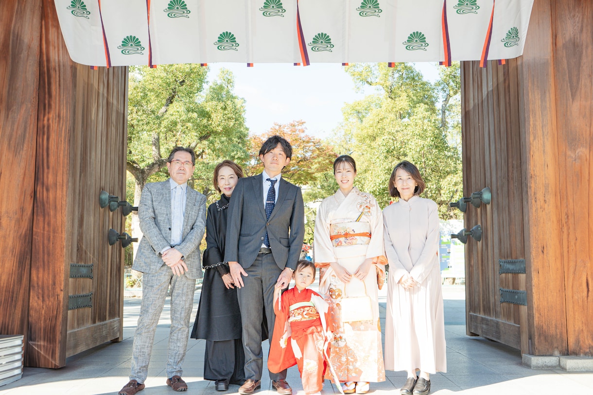 お宮参りや七五三大切な記念に写真＋動画撮影します お子さまのハレの日を記念に残しませんか？大切に撮影いたします イメージ3