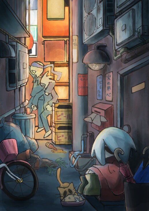 イラストを描きます 少し不思議なイラストをあなたに。 イメージ4