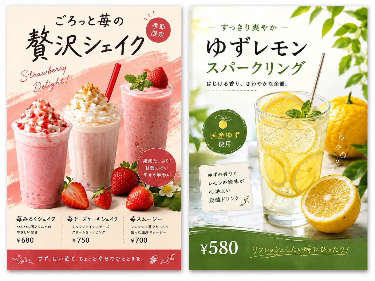 注文数アップを目指す飲食店メニューデザイン作ります 料理の魅力を伝え、選ばれるお店へ イメージ5