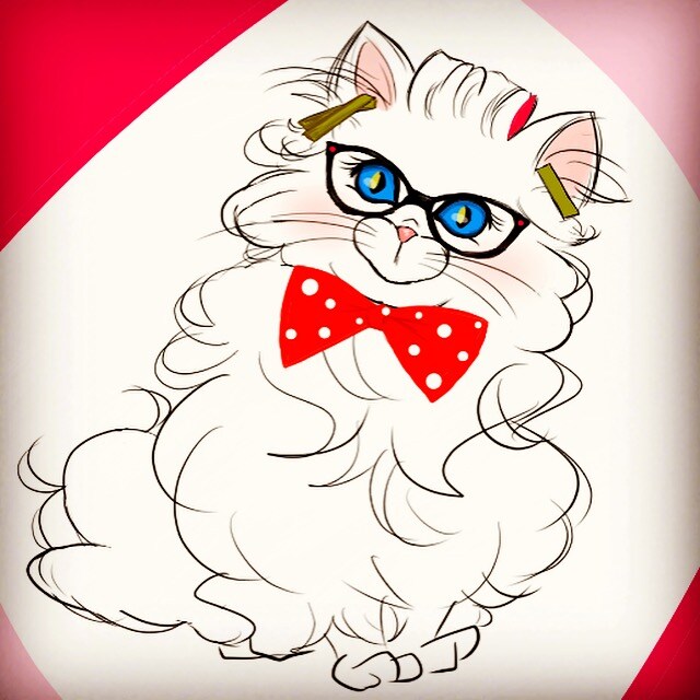 猫ちゃんのイラスト描きます 記念日やちょっとしたプレゼントに如何でしょうか？ イメージ1