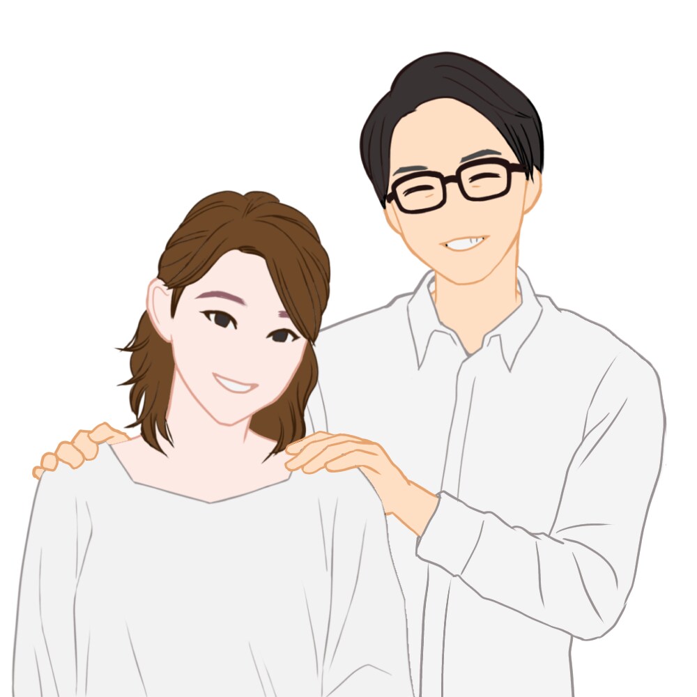 シンプルでかわいい似顔絵描きます SNSでのアイコンや名刺、ウェルカムボードにもご利用ください イメージ2